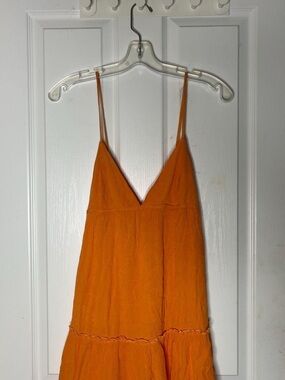 *DISCONTINUED* Garage Orange Babydoll Boho Chic Strap Dress/Top